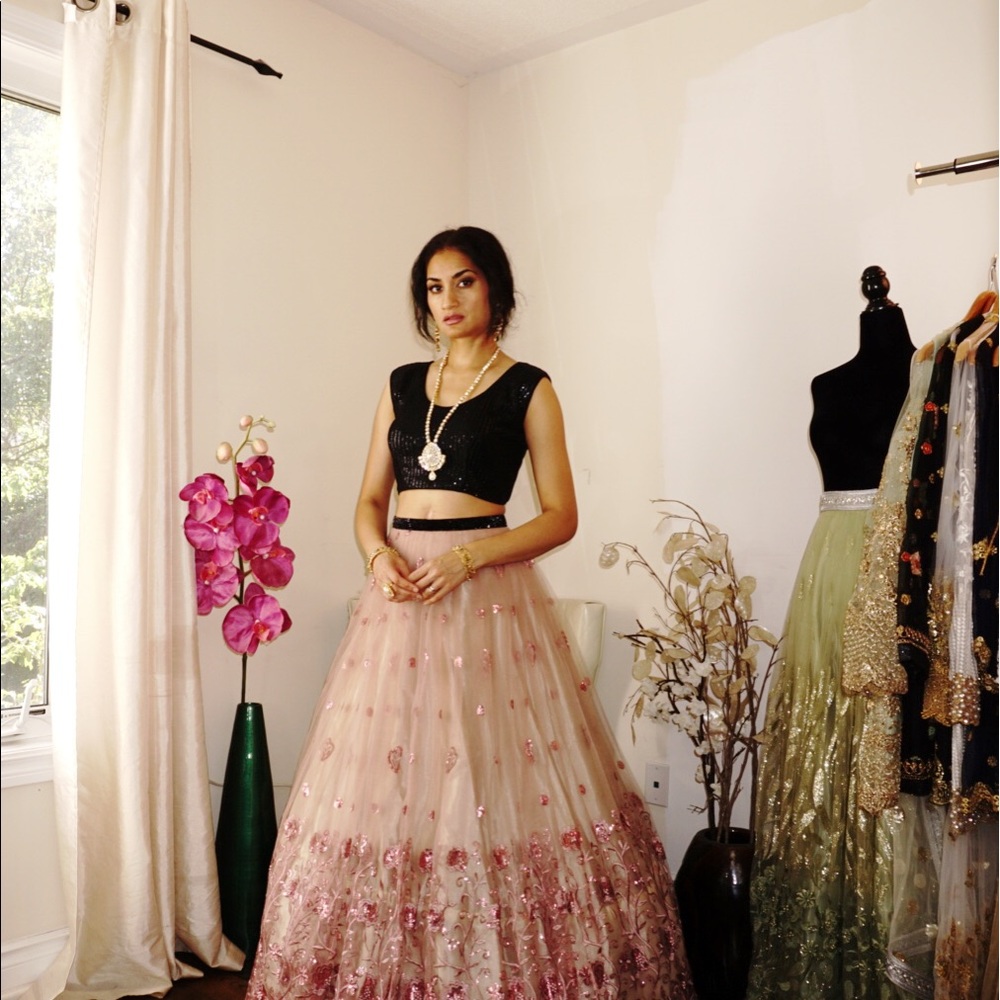 Indian/Pakistani wedding or party wear outfit.